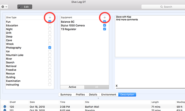 QuickAdd-DiveDescription
