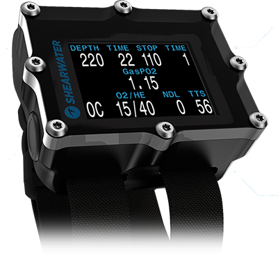 Download your Shearwater Petrel 2 via Bluetooth LE