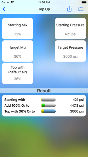 Nitrox Tools for iOS